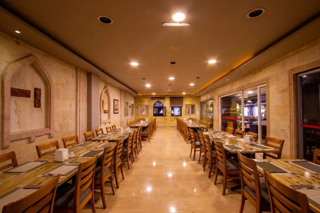 Restoran taş duvar
